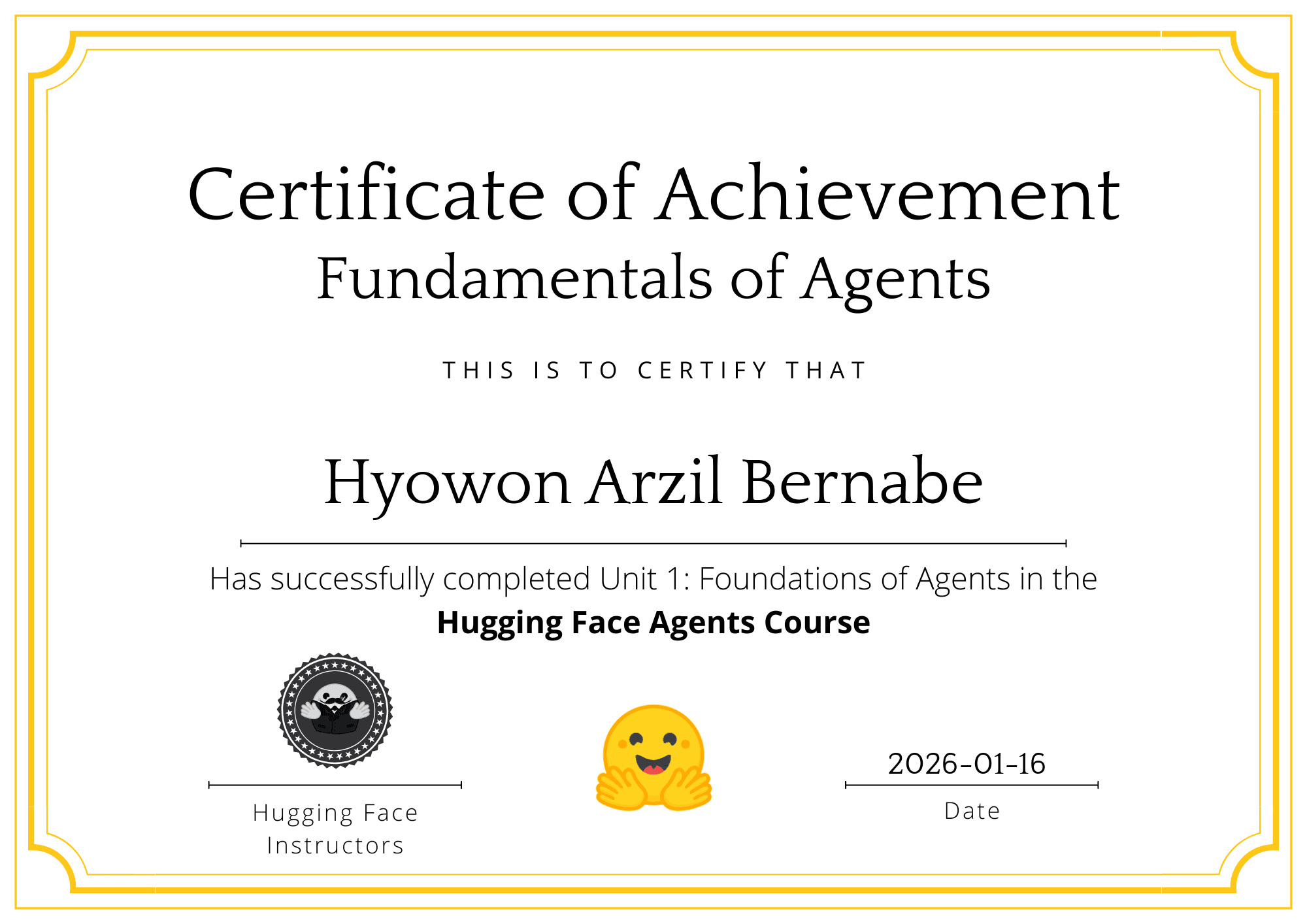 Hugging Face: AI Agents Fundamentals